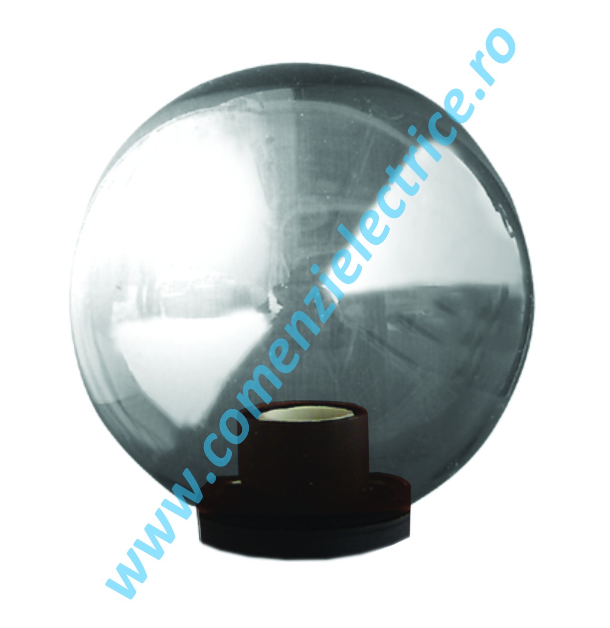 Glob transparent 37-004/T 30 cm+soclu E27 max. 75W IP65