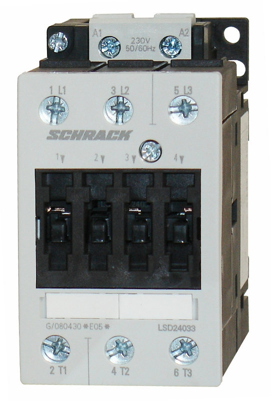 Contactor 18,5kW/400V AC230V