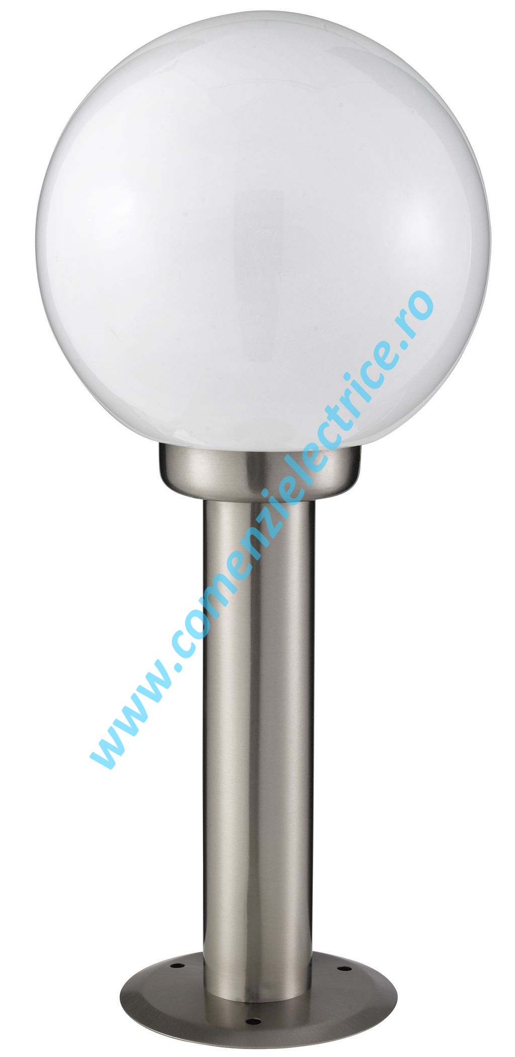 Pitic de gradina Globe argintiu 1x60W E27