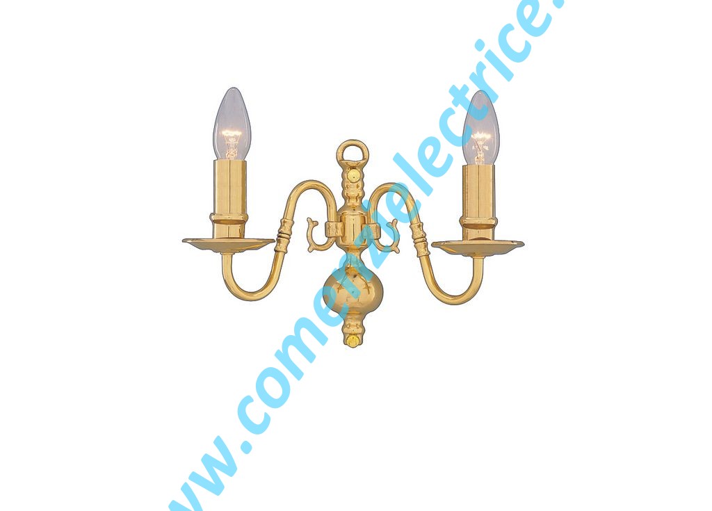 Aplica Flemish 1019-2PB alama 2x60W E14