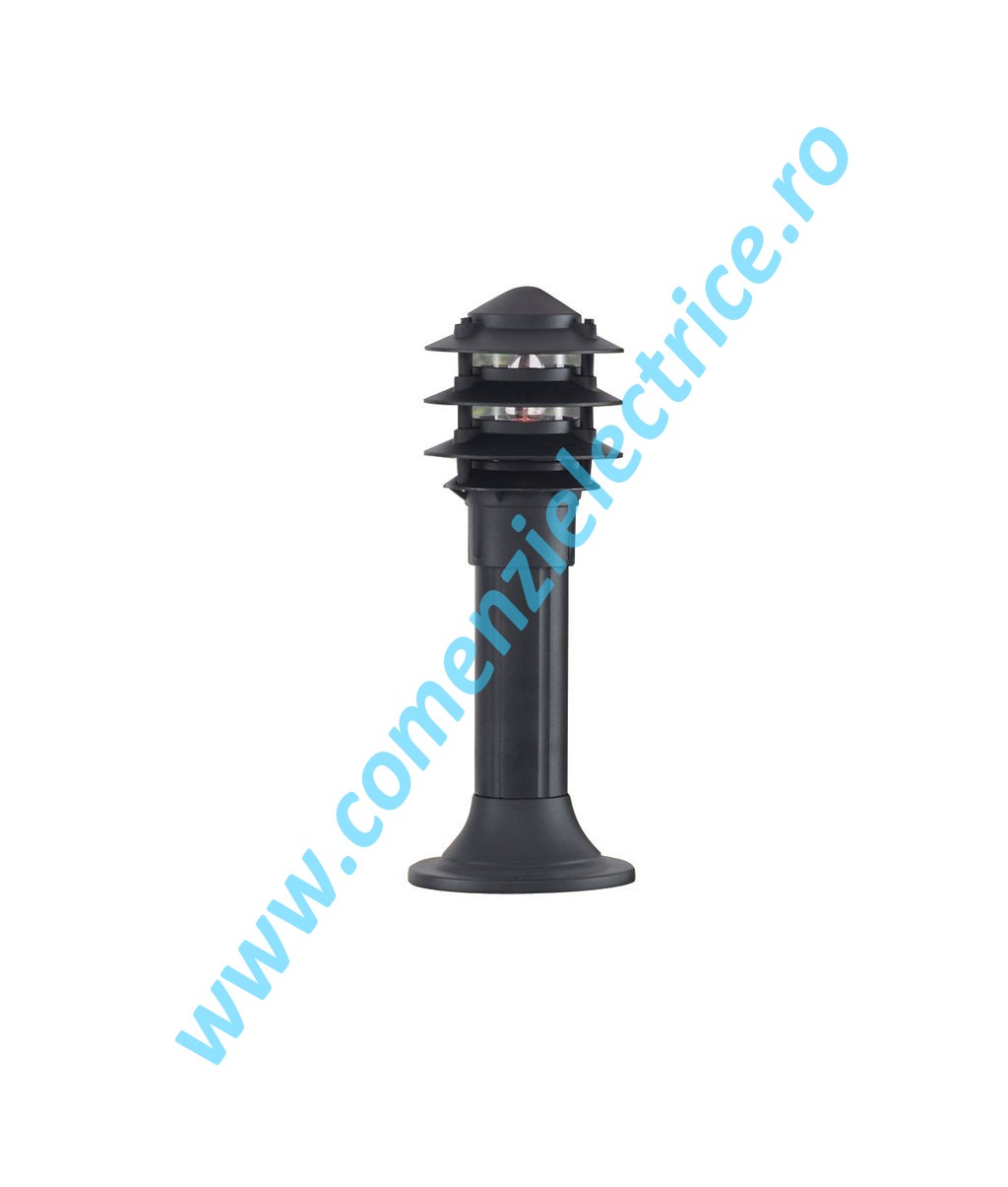 Pitic de gradina Bollard&Post Lamps 1075-450 negru E27 1x60W 