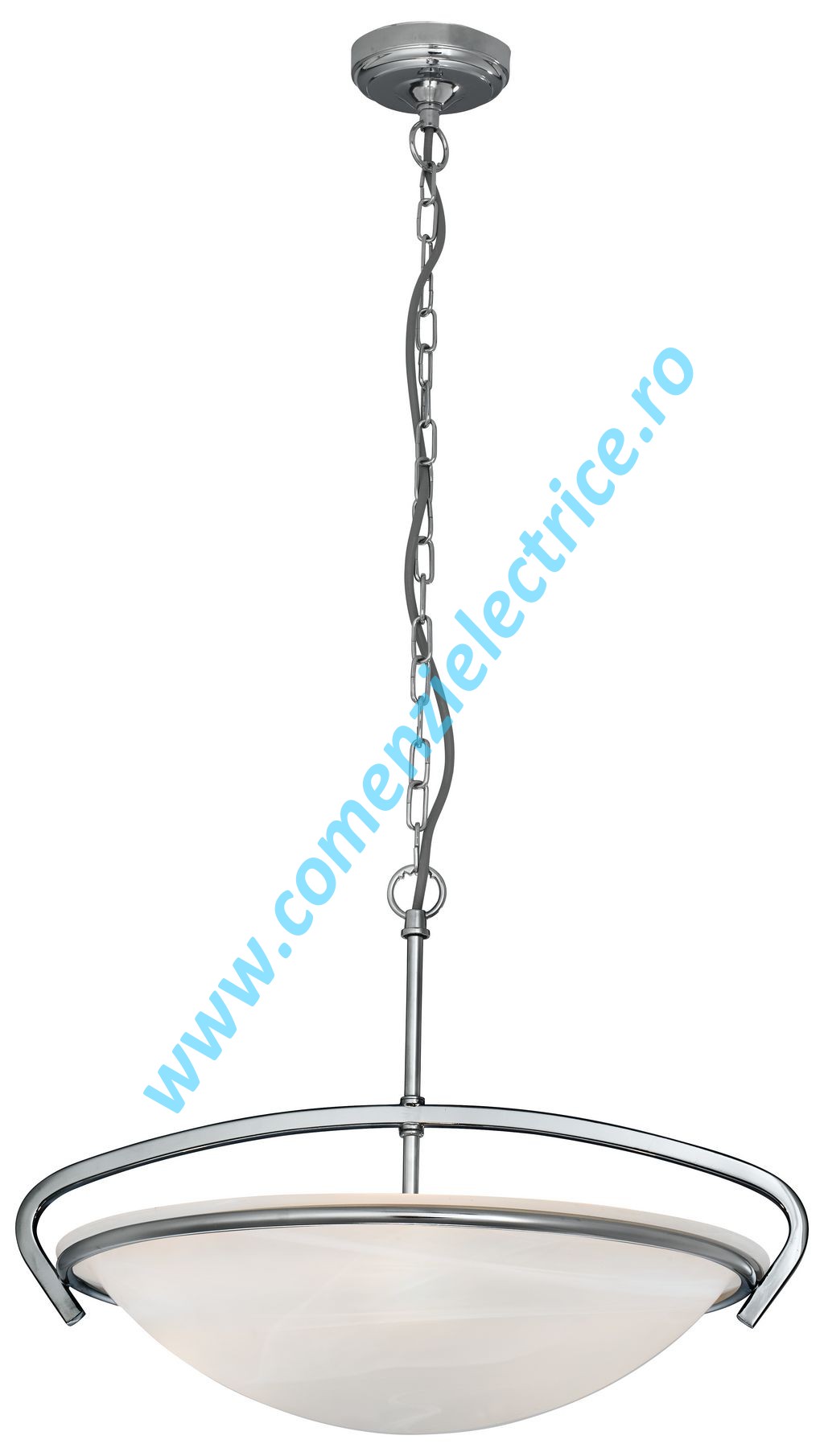 Pendul Semi-Flush 3x60W E14 crom