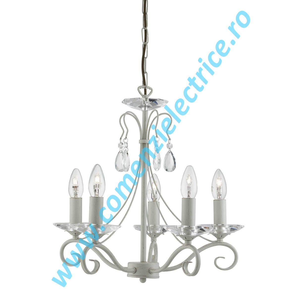 Lustra Verona 1245-5CR cream gold E14 5x60W