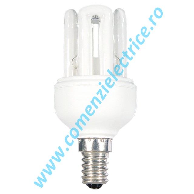 Bec fluorescent compact 4U MINI XEU48-9X E14/K