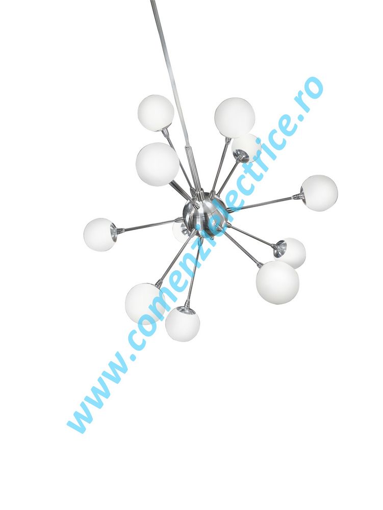 Lustra Atom alb 12x100W G4