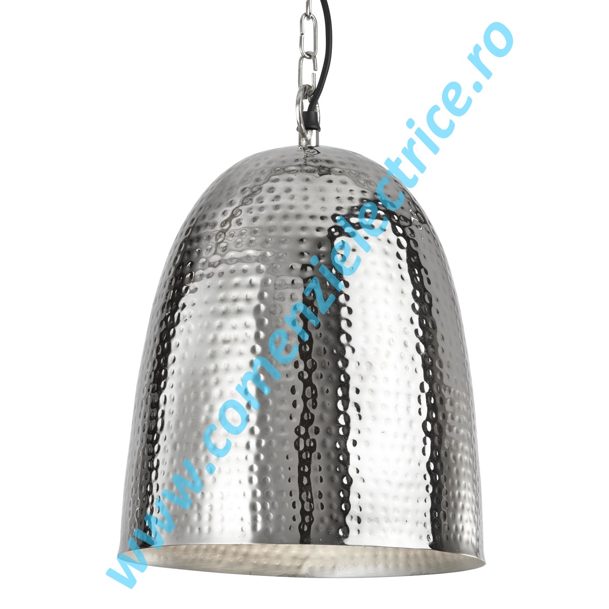 Pendul Hammered Pendants 2093-35CC nichel stralucitor E27 60W