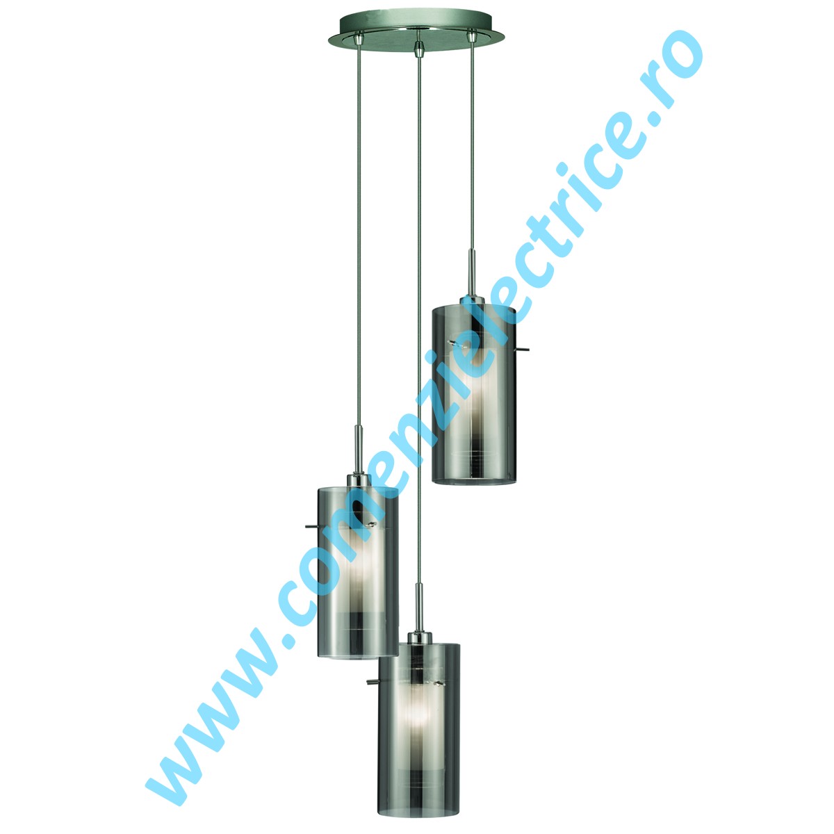 Pendul DUo 2 2300-3SM crom E14 3x60W