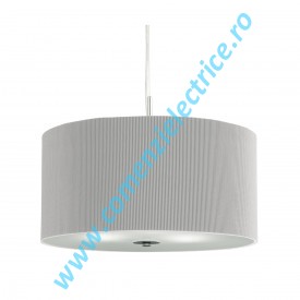 Pendul Drum Pleat 2356-60SI crom E27 3x40W