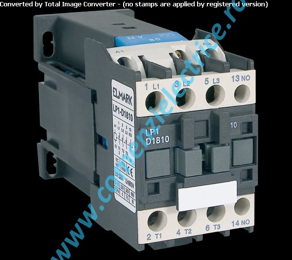 Contactor cu bobina de curent continuu LP1 D5011 1NO+1NC 50A 48V 