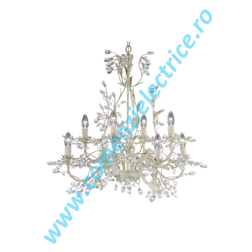 Lustra Almandite 2498-8CR crem 8x60W E14