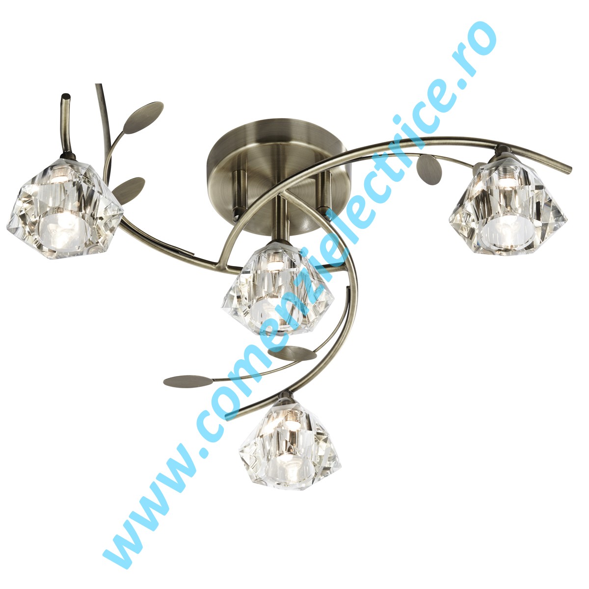 Plafoniera Sierra 2634-4AB aur antic G9 4x33w