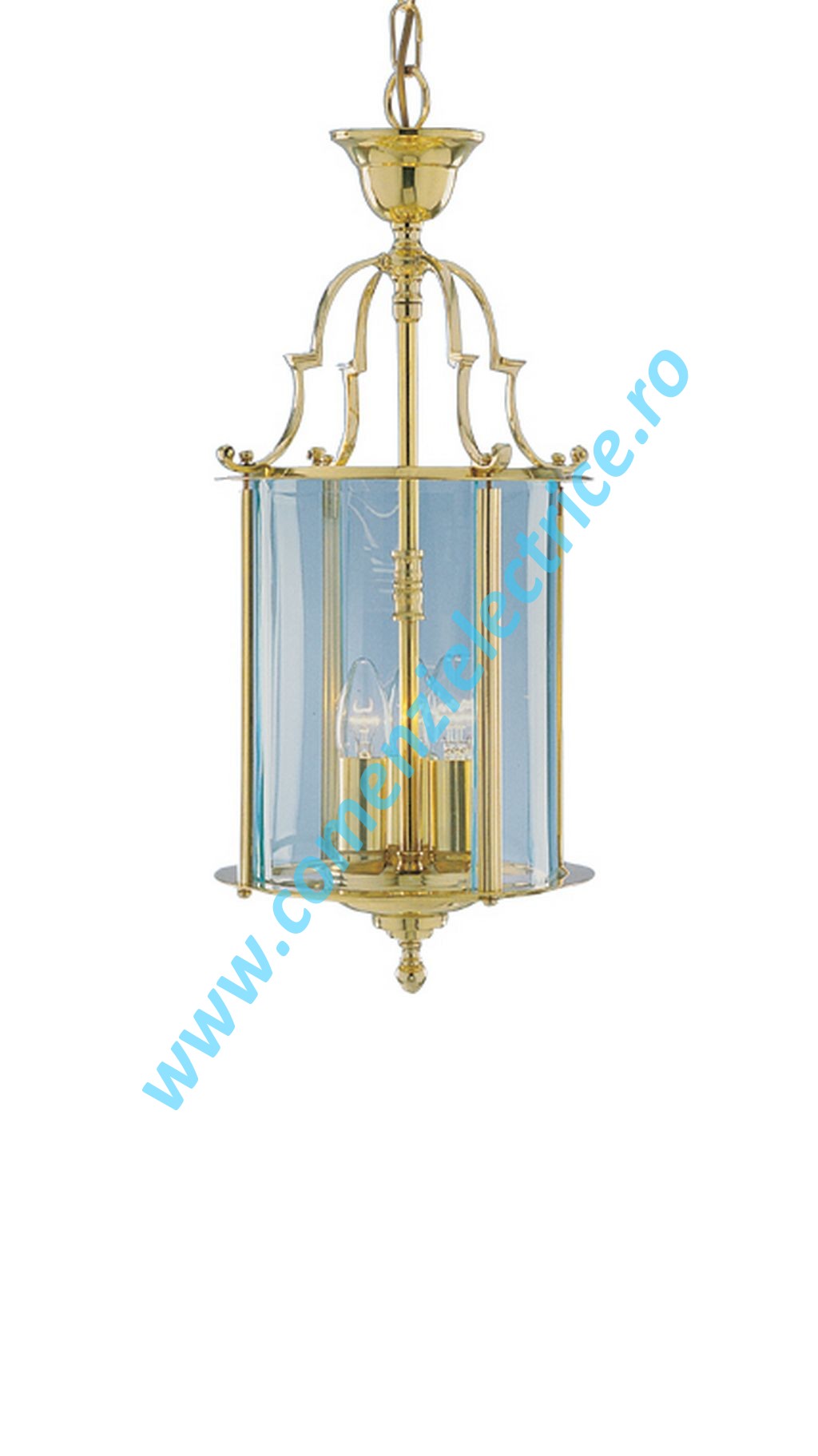 Pendul Lanterns 3003-10 auriu 3x60W E14