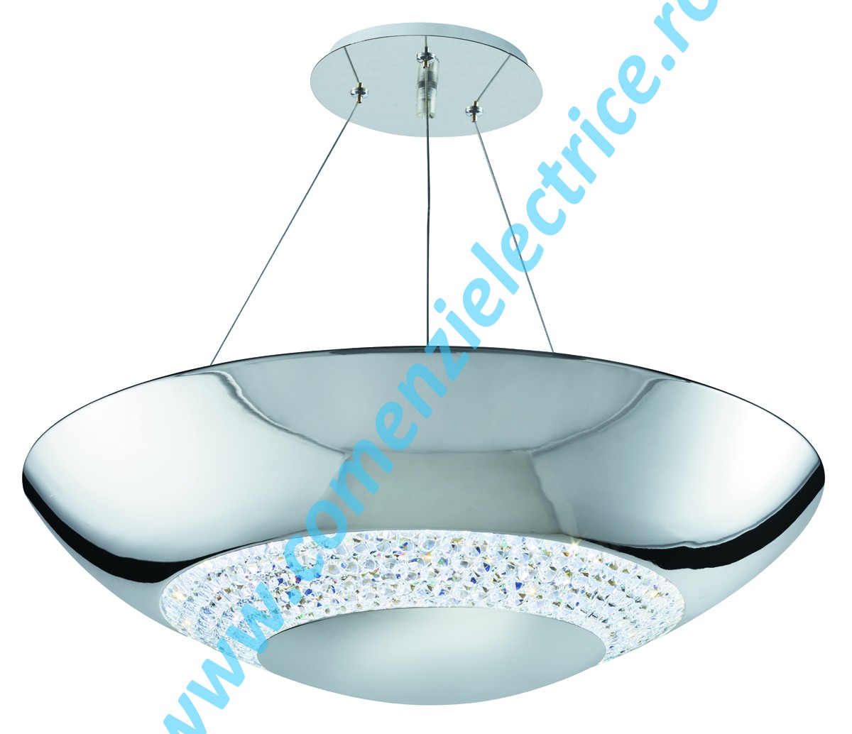 Plafoniera Halo 3448-8CC crom LED 24W 1680LM lumina intermediara