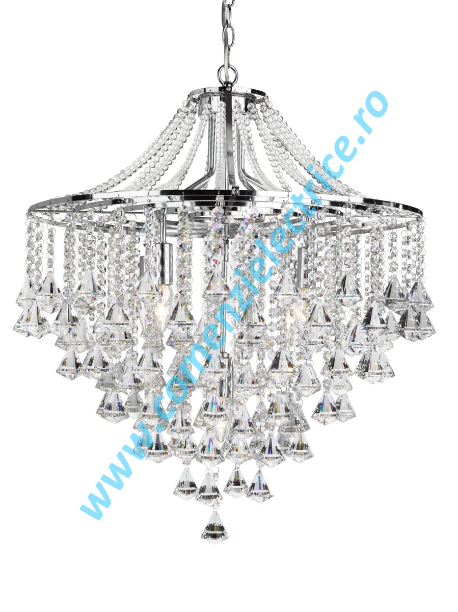 Candelabru Dorchester 3495-5CC crom E14 4x40W