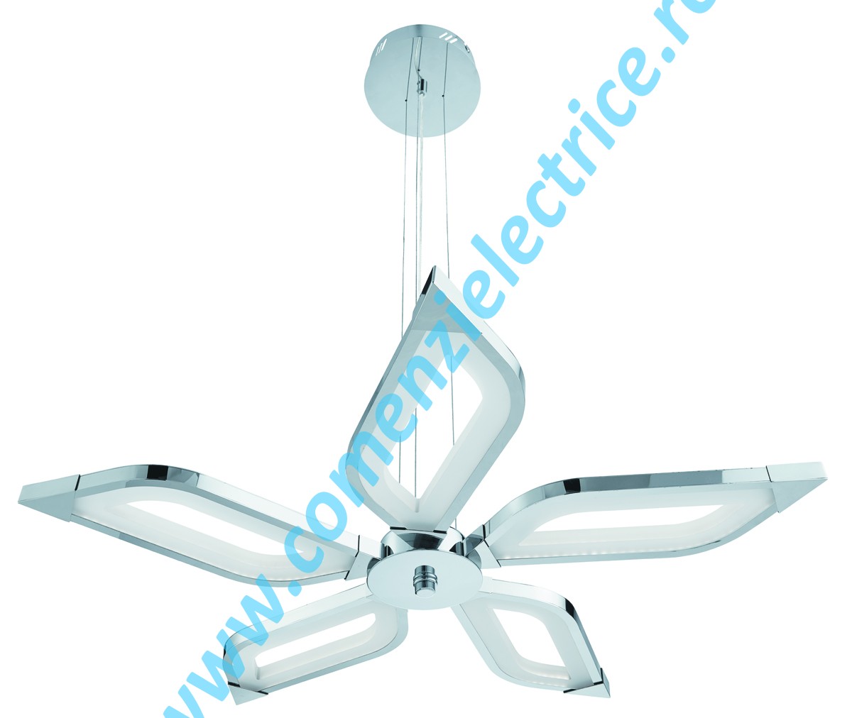 Lustra Solexa 3665-5CC crom LED 18W 1700LM lumina calda