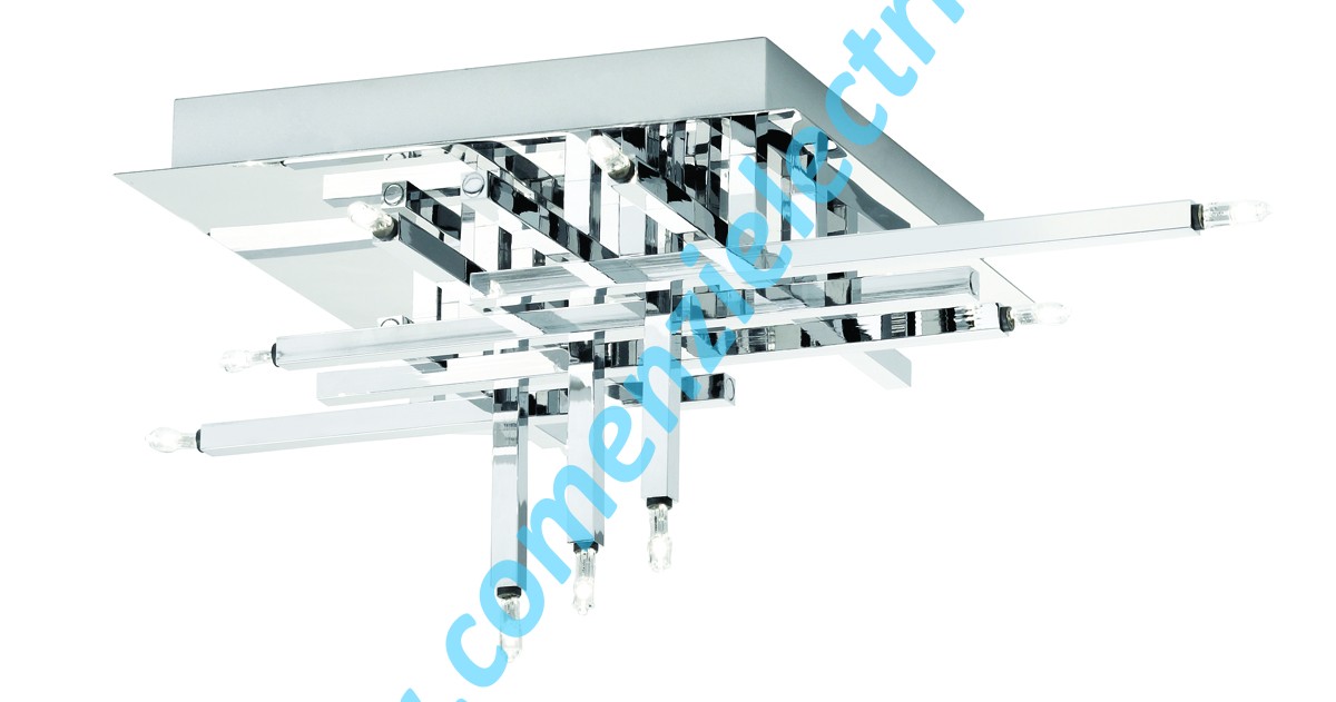 Plafoniera Lattice 3711-11CC crom G4 11x7W 90LM lumina calda