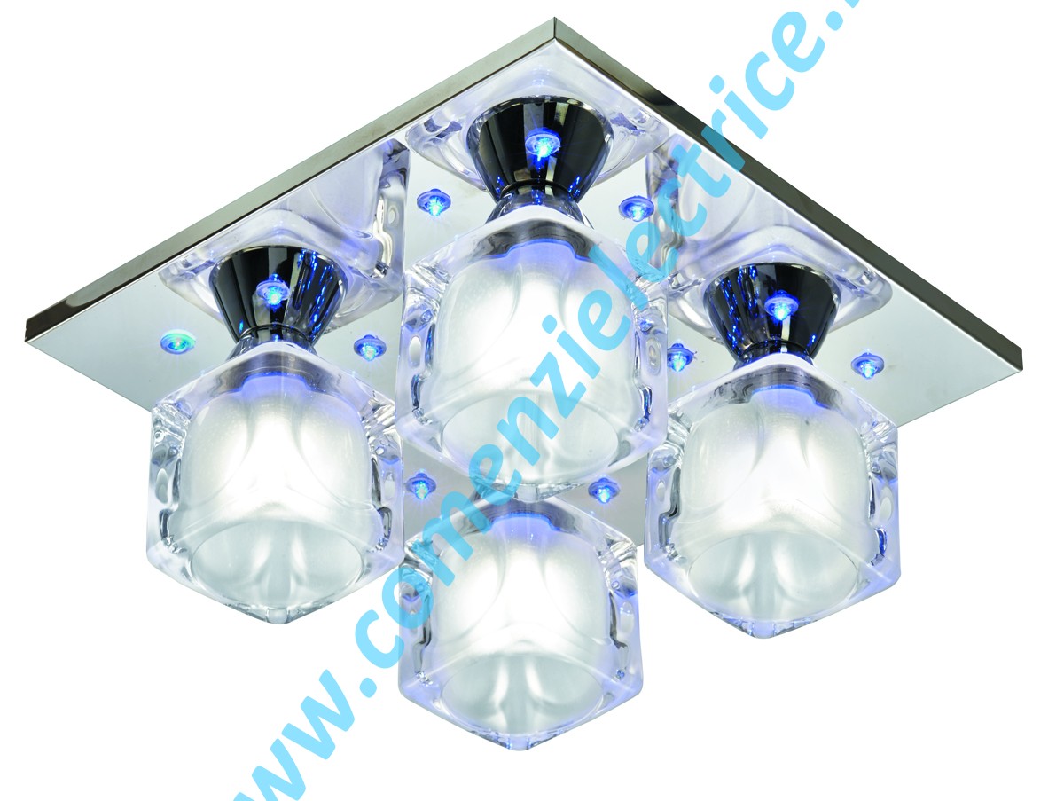 Plafoniera Cool Ice 3784-4CC crom LED G9 4x33W