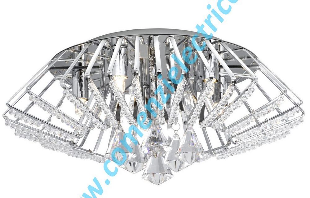 Plafoniera Crown 3975-5CC crom 5x33W G9