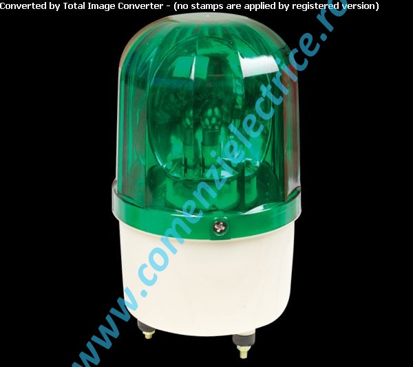 Lampa semnalizare + sirena LTE1101J-G 12V verde