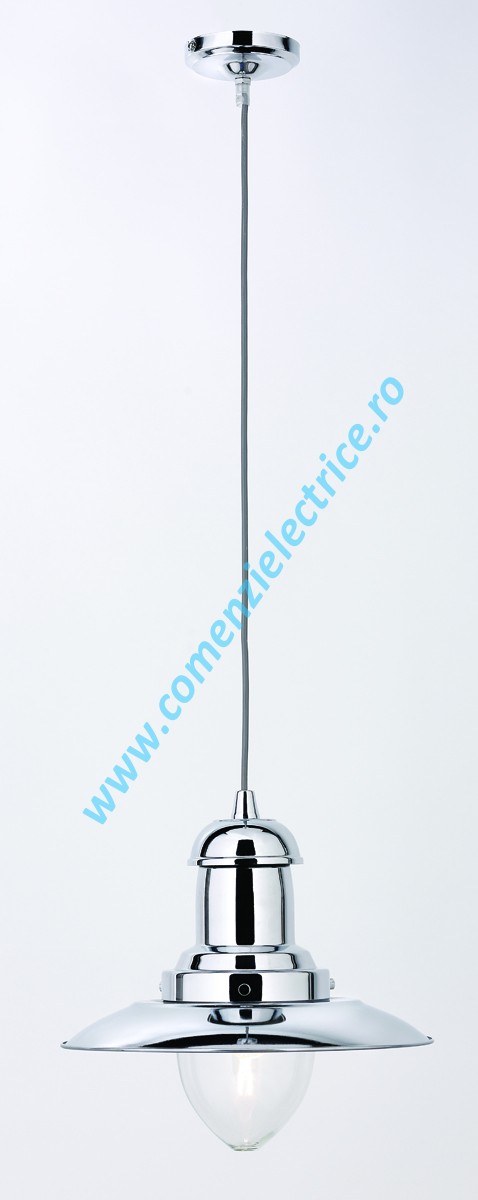 Pendul Fisherman 4301CC crom E27 60W