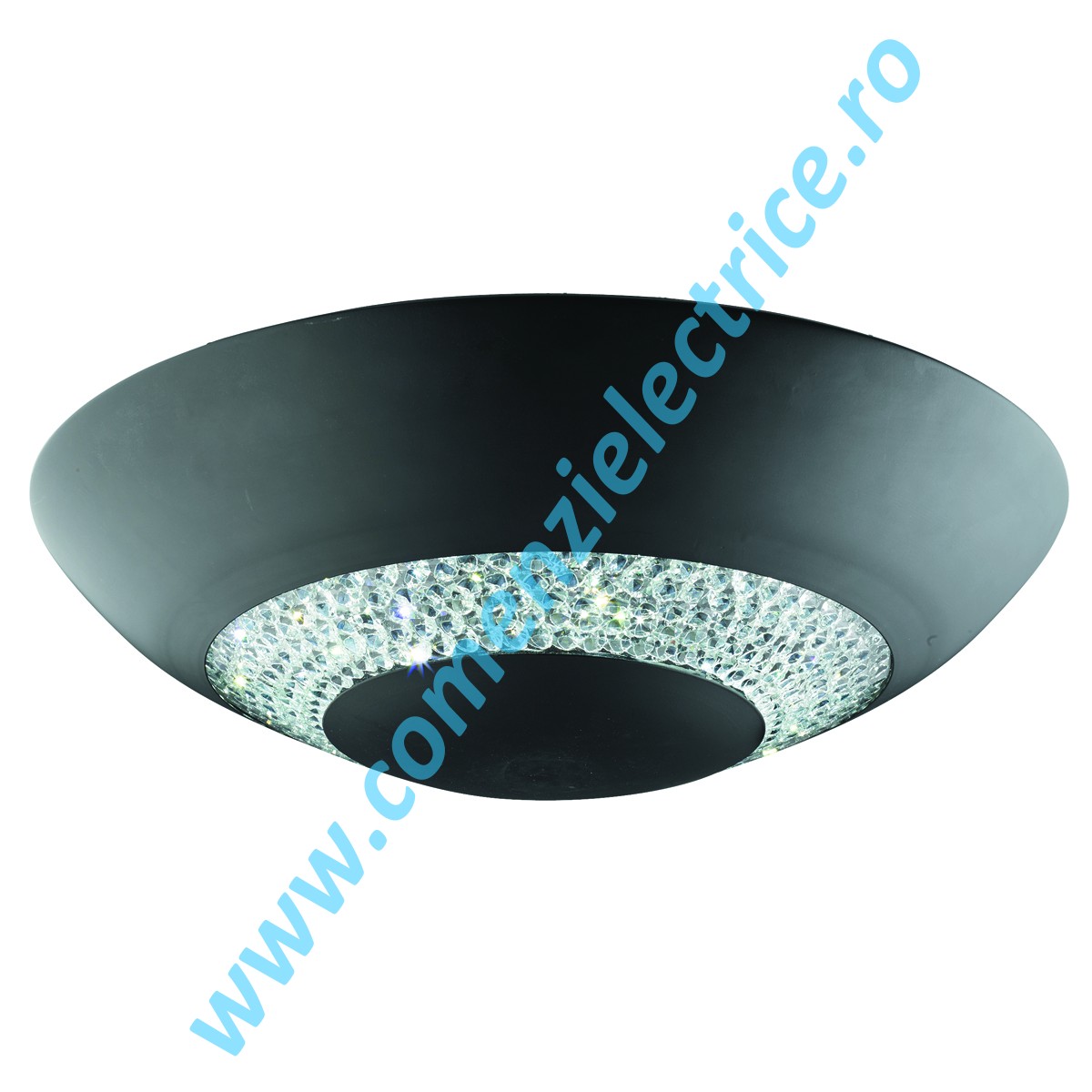 Plafoniera Halo 4548-36BK negru mat LED 16W 1088LM lumina intermediara