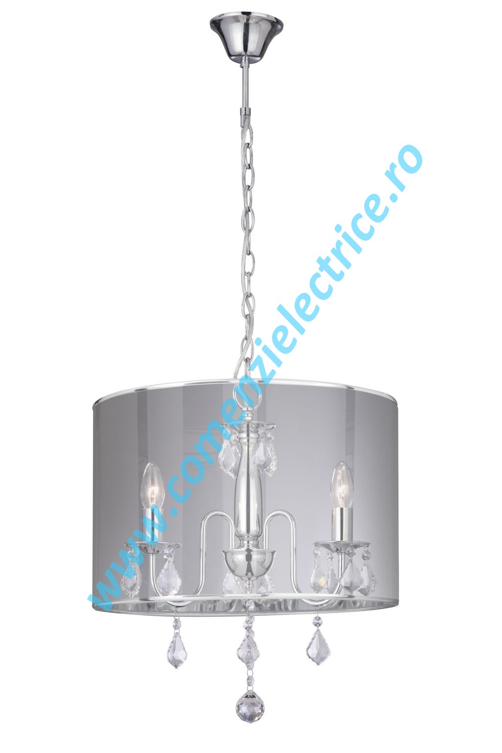 Lustra Olivia gri 3x60W E14