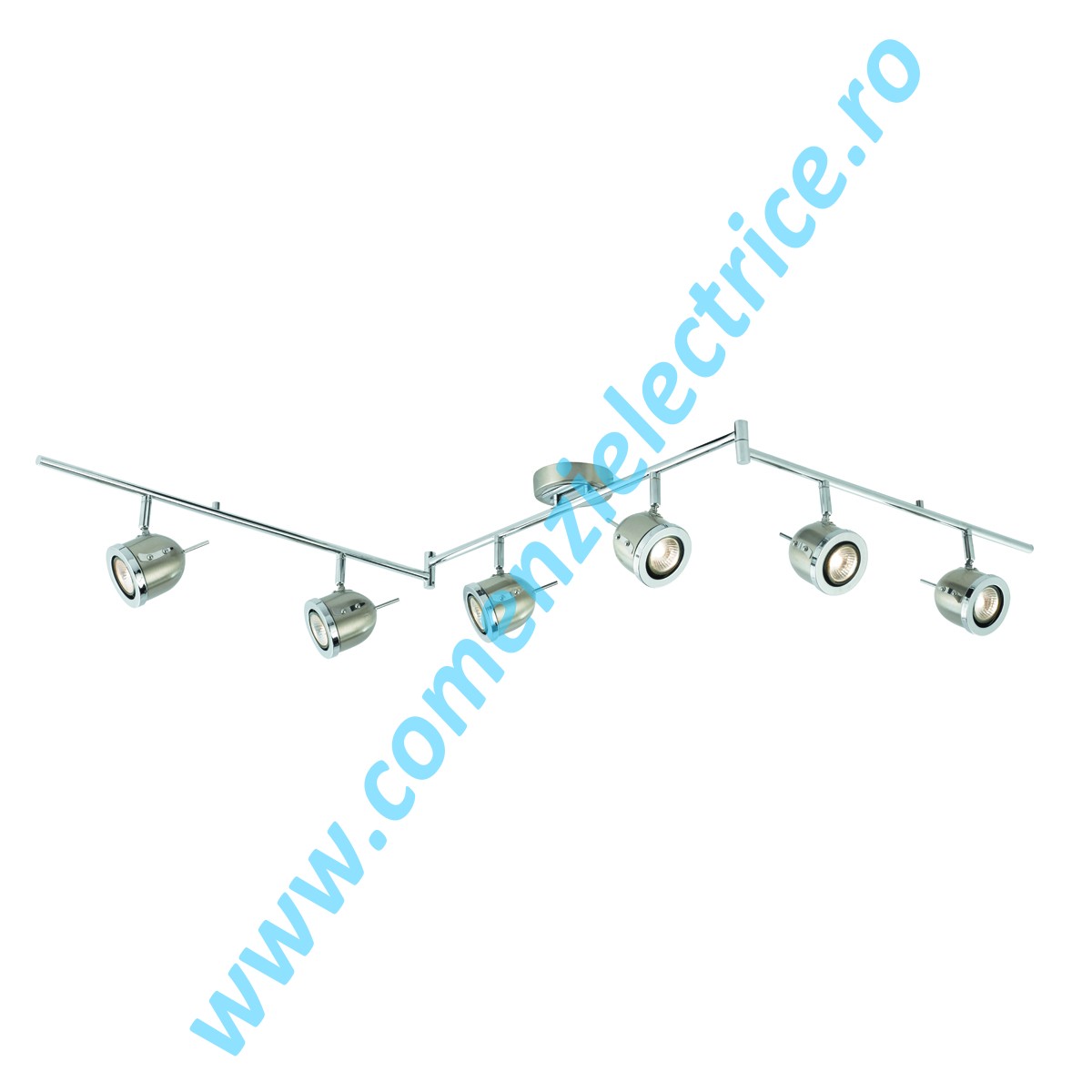 Plafoniera Palmer 4926SS argintiu GU10 6x50W