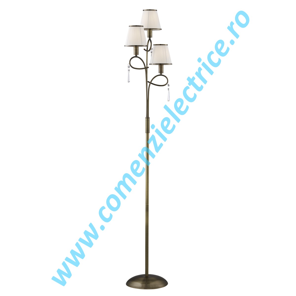 Lampadar Simplicity EU5033AB aur antic E14 3x40W