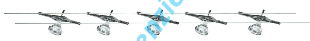 Spot Cable Kits gri 5x20W G5.3