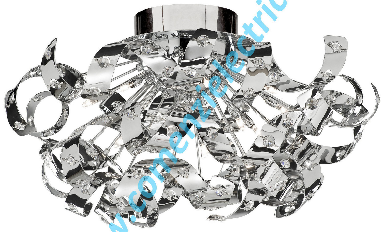 Plafoniera Curls 5812-12CC crom 12x20W G4