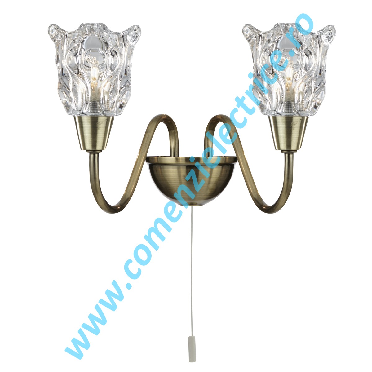 Aplica Monarch 6252-2AB aur antic G9 2x33W