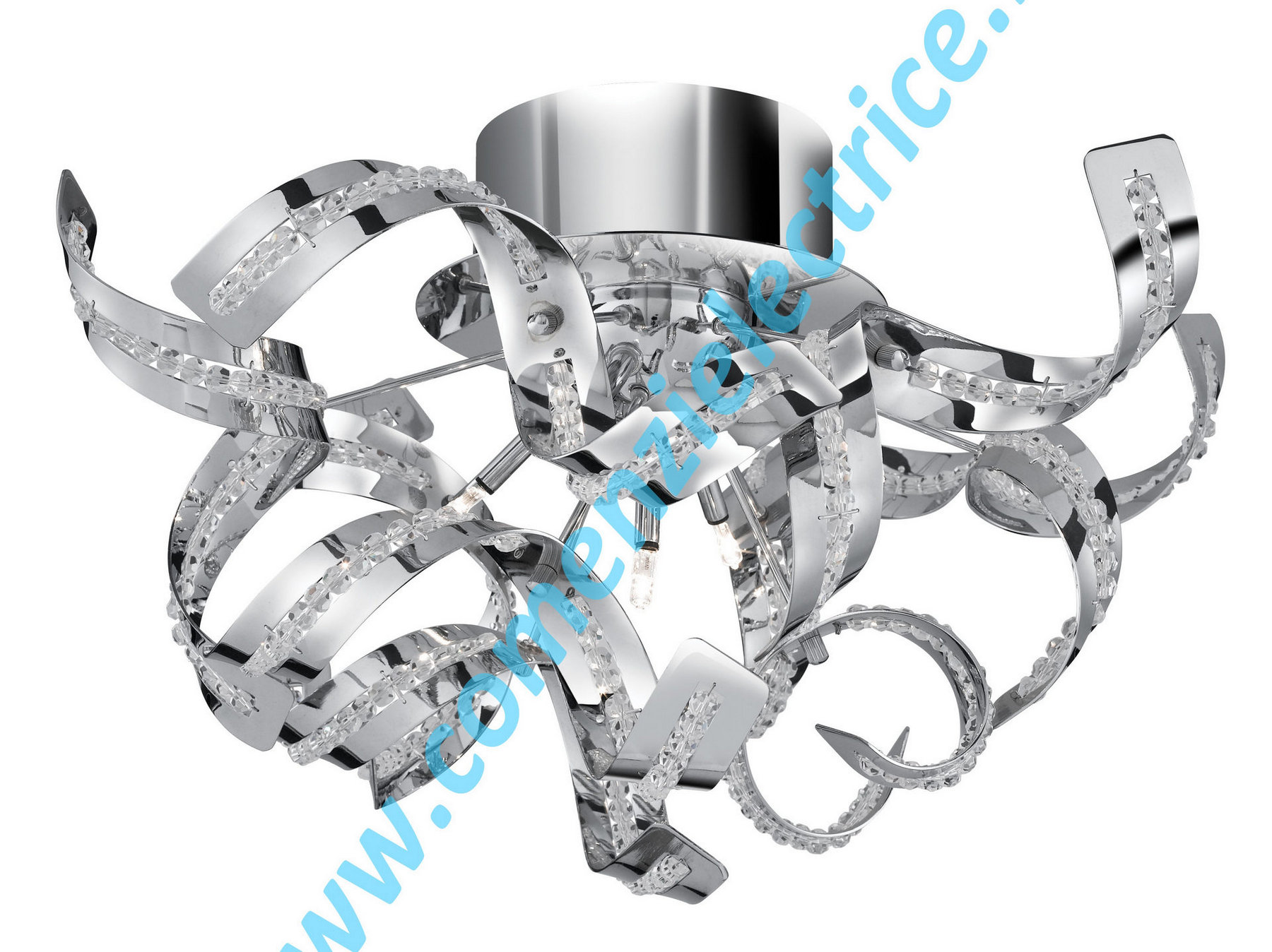 Plafoniera Sparkles 6295-5CC 5x20W G4