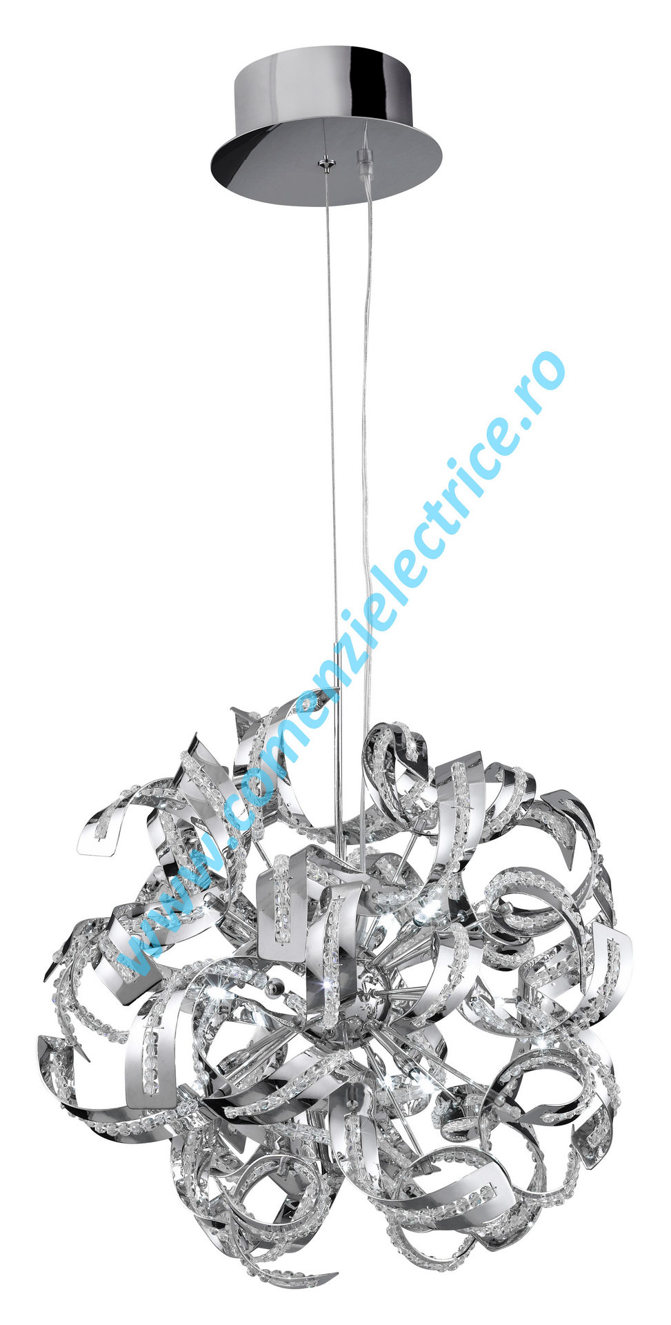 Pendul Sparkles 6299-9CC crom 9x20W G4