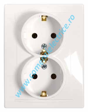 PRIZA SCHUKO 2X2P+T IVOAR LEGRAND NILOE