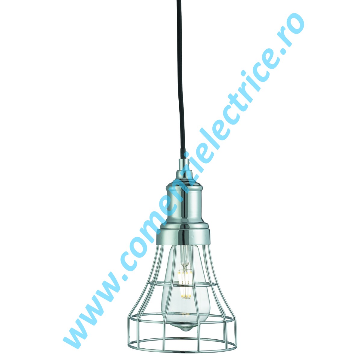 Pendul Tapered Cage 6836CC crom E27 60W