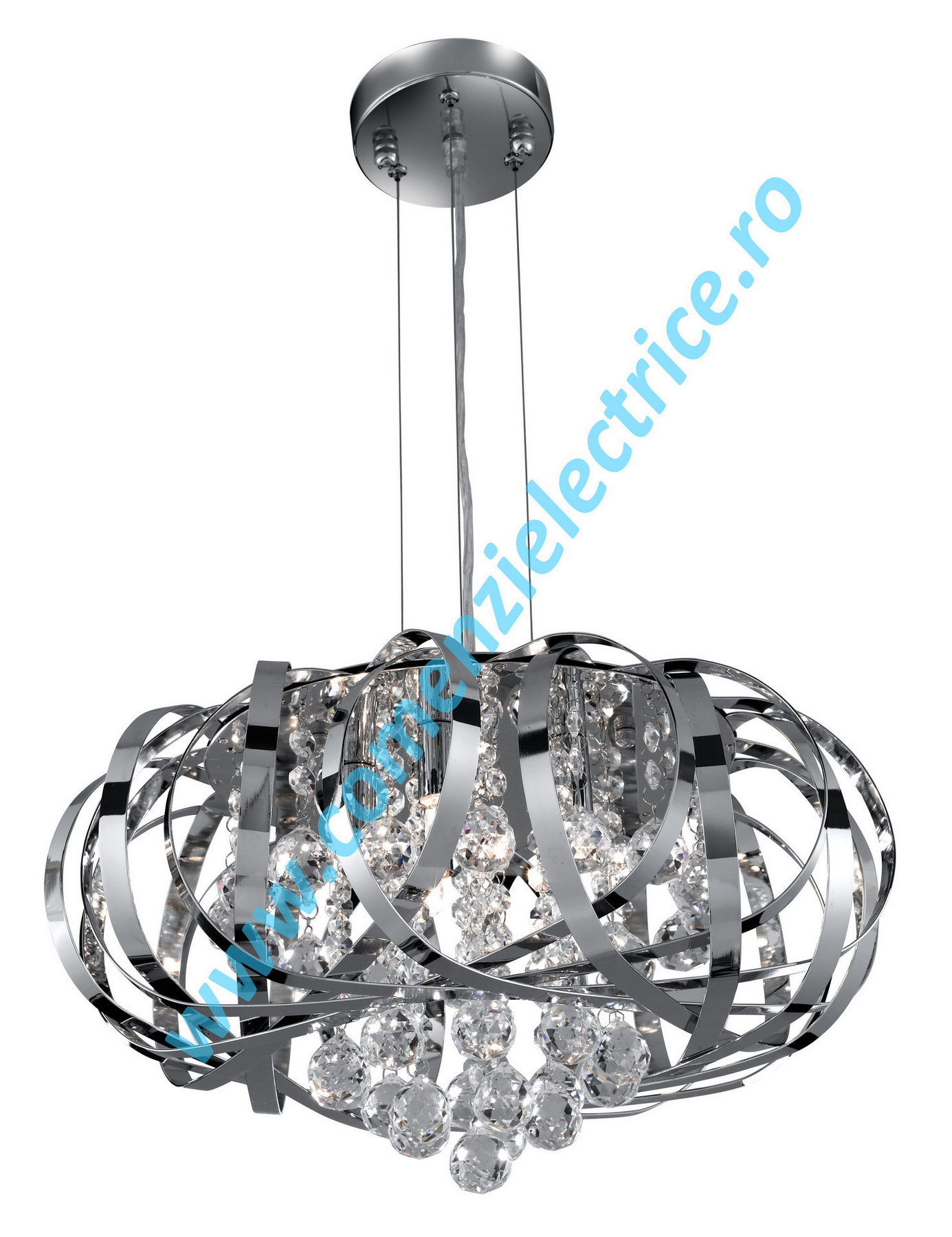 Pendul Tilly 6975-5CC crom 5x33W G9