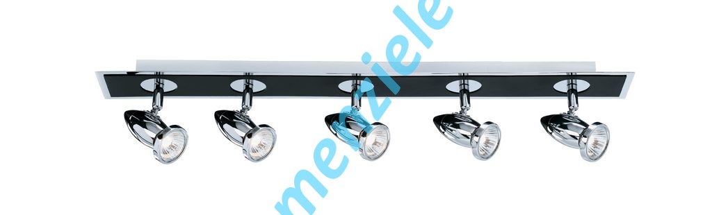 Plafoniera Comet 7495 negru mat GU10 5x50W 