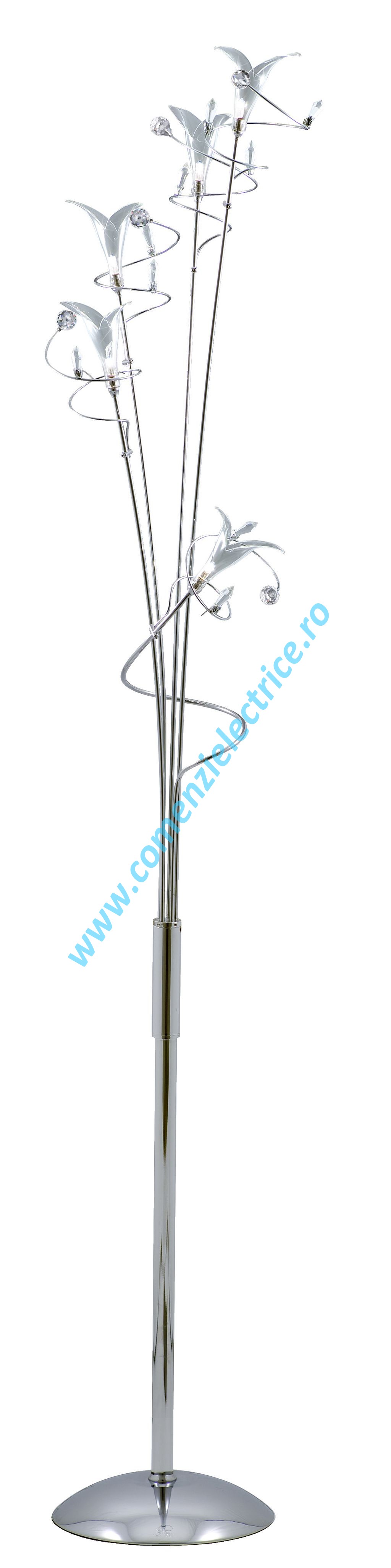 Lampadar Lucila crom 5x20W G4