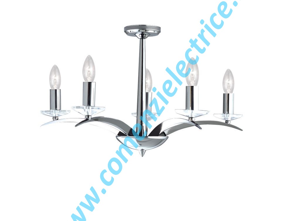 Lustra Kensington 7545-5CC crom 5x60W E14