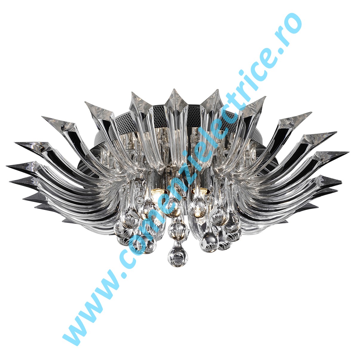 Plafoniera Crystoria 8214-4CC crom LED G9 4x33W 320LM