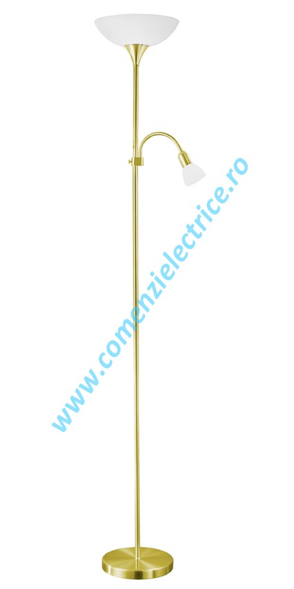 Lampadar Up 2 82843 alama satinata E27 1x60W+E14 1x25W