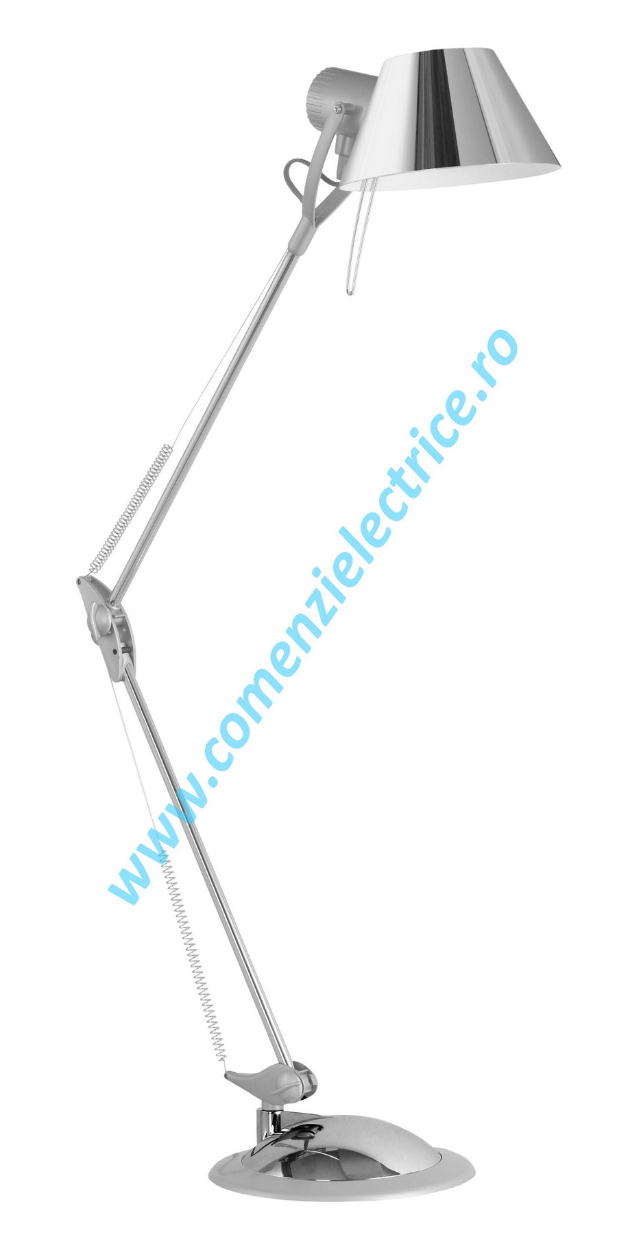 Veioza Office 83249 argintie E27 1x60W