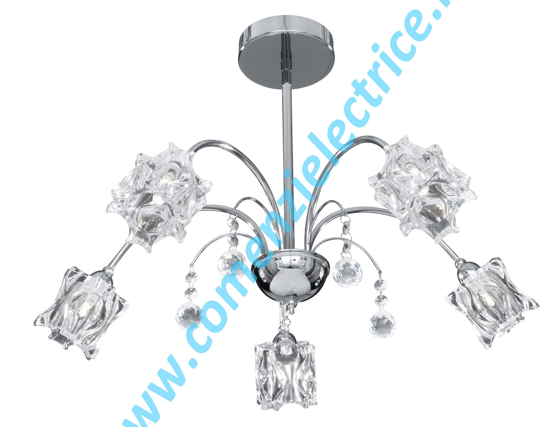 Lustra Fabia 8525-5CC crom 5x33W G9