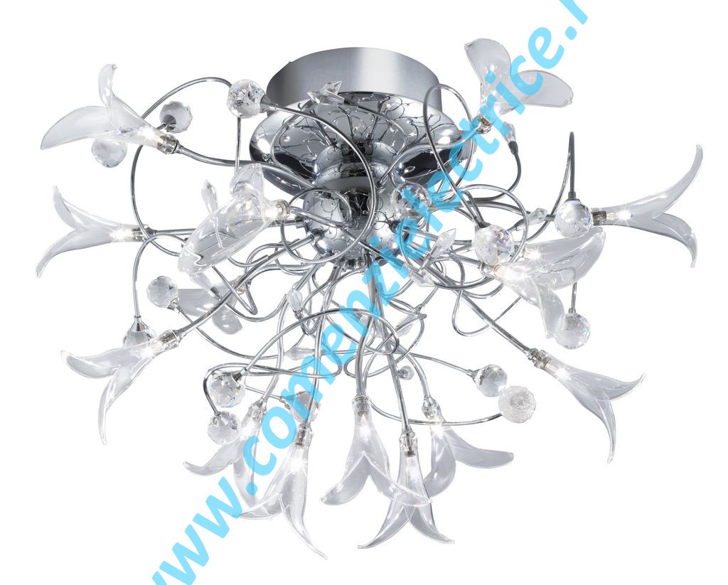 Plafoniera Lucila crom 15x10W G4