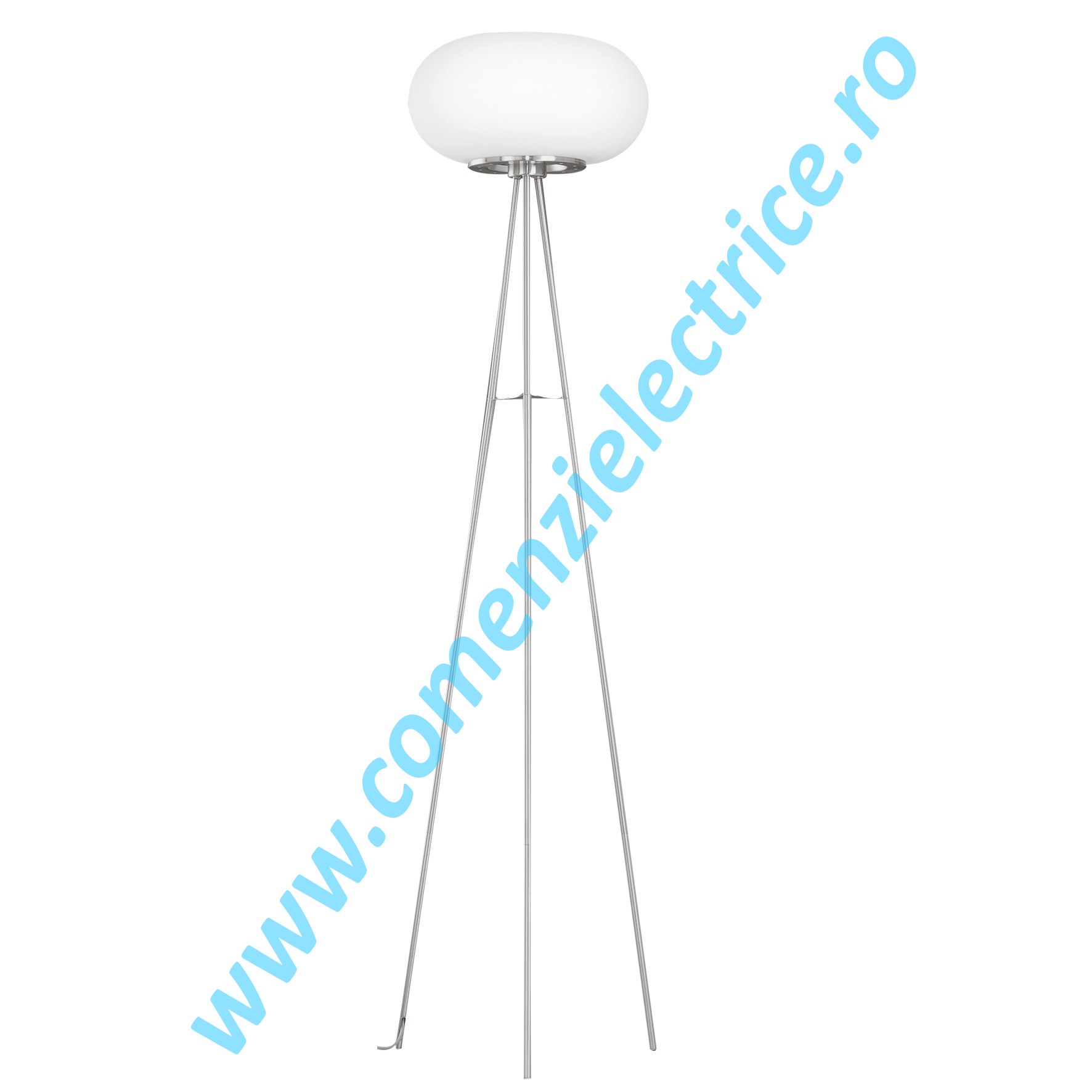 Lampadar Optica 86817 nichel satinat E27 2x60W