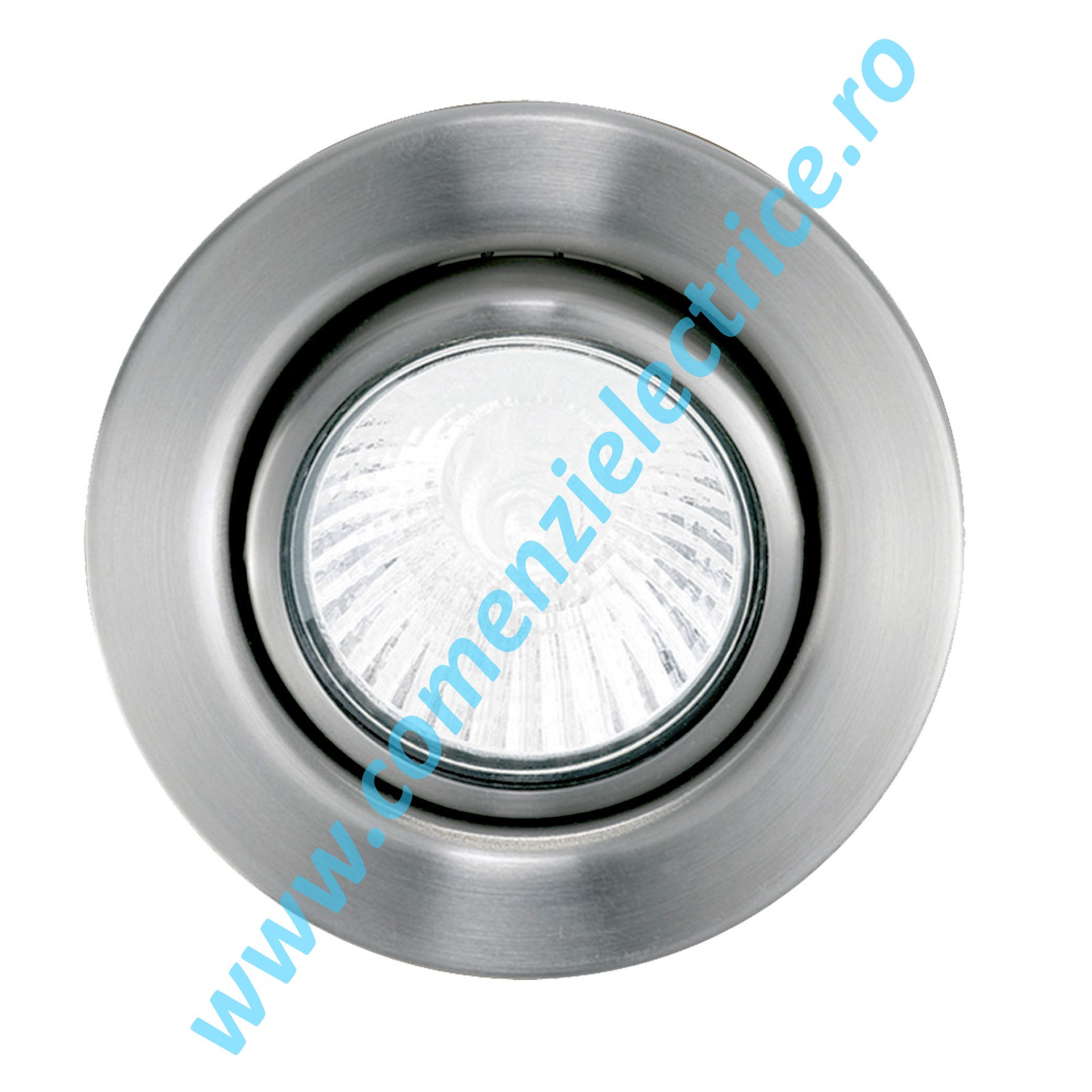 Spot incastrabil EINBAUSPOT GU10, GU10 1x50W, nichel mat, Corp de iluminat
