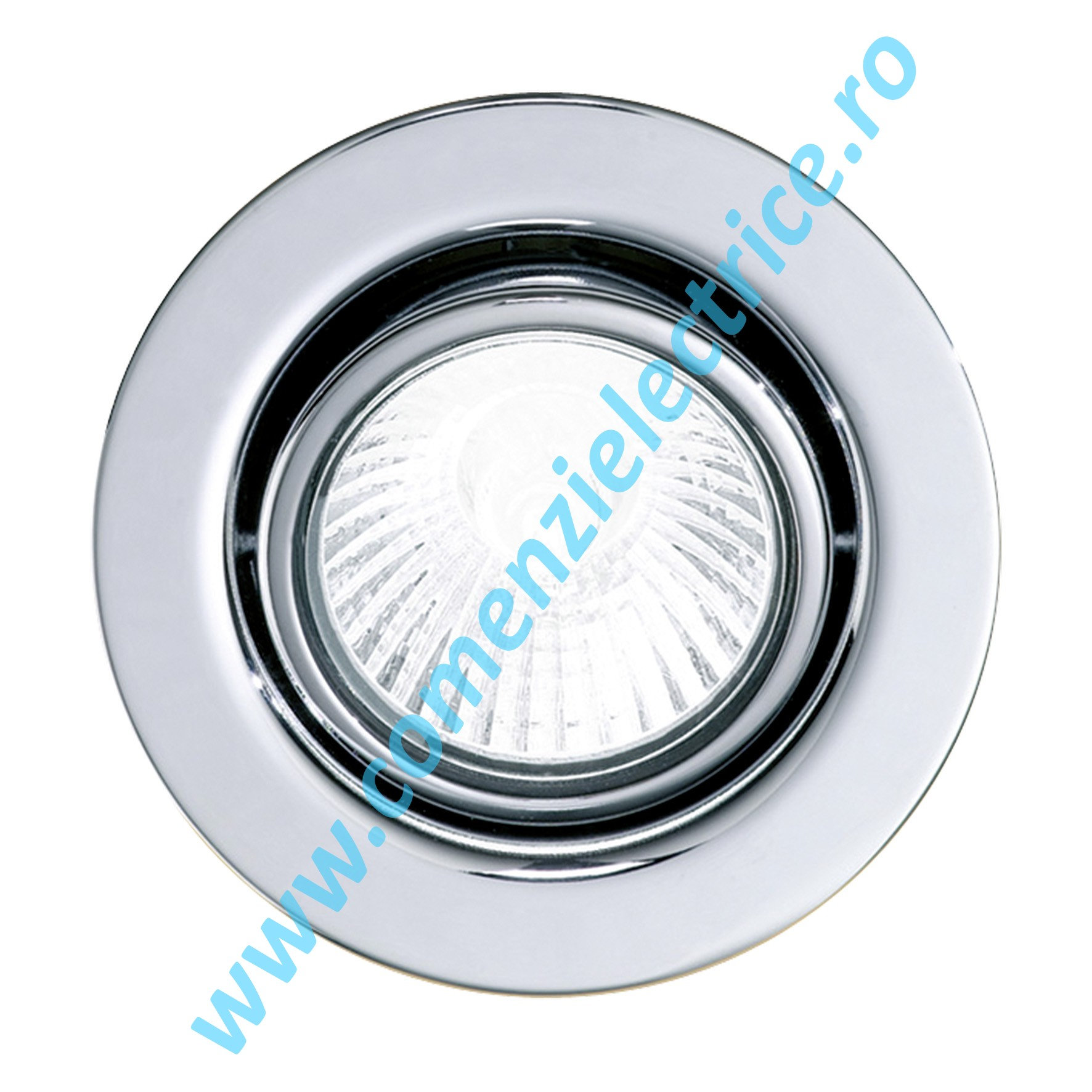 Spoturi incastrabile EINBAUSPOT GU10, GU10 3x50W, crom, Corp de iluminat