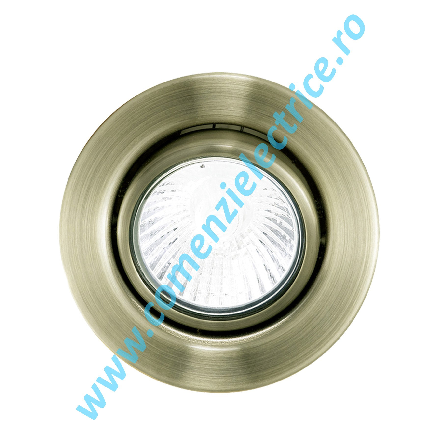 Spoturi incastrabile EINBAUSPOT GU10, GU10 3x50W, bronz, Corp de iluminat