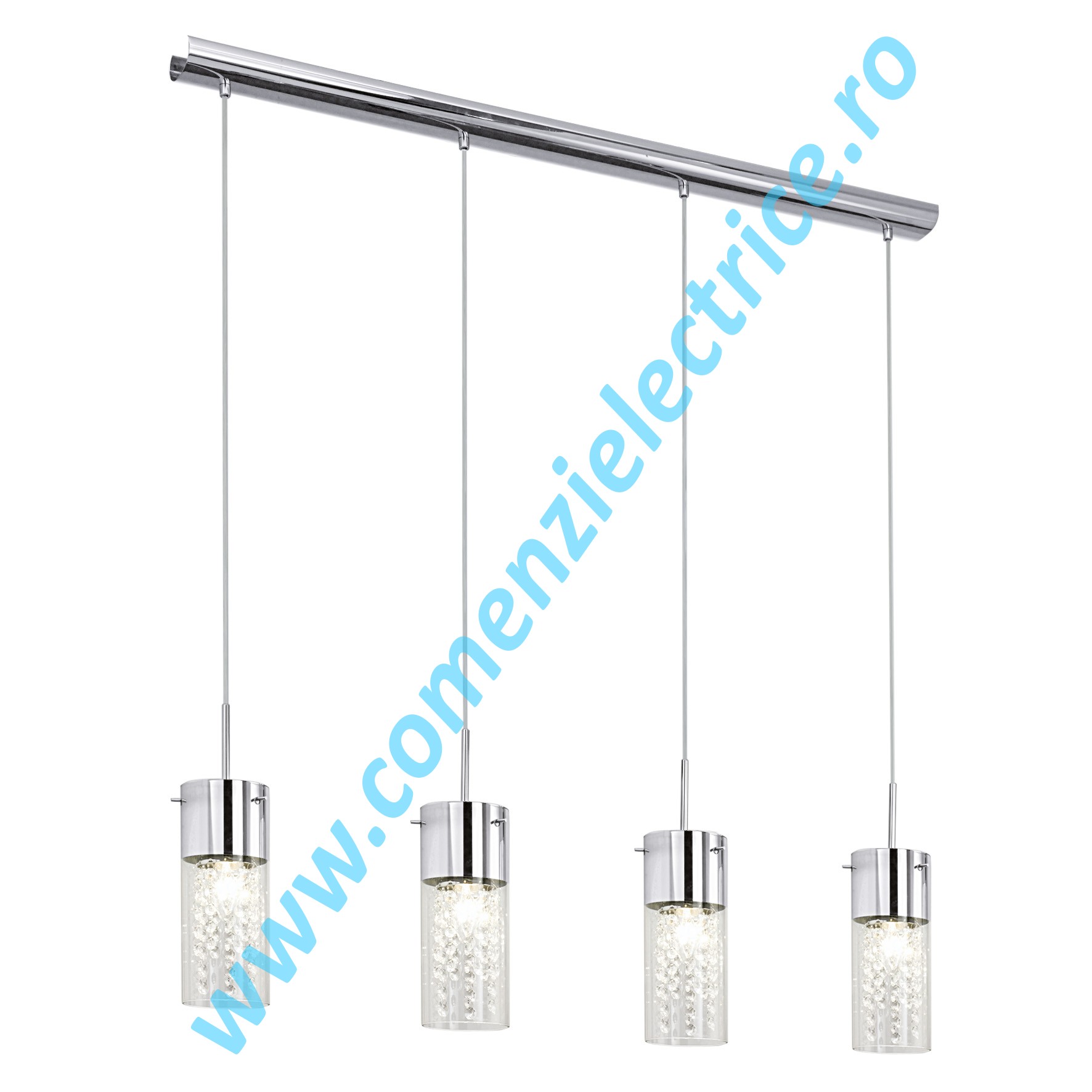 Pendul Diamond 90696 crom E14 4x60W