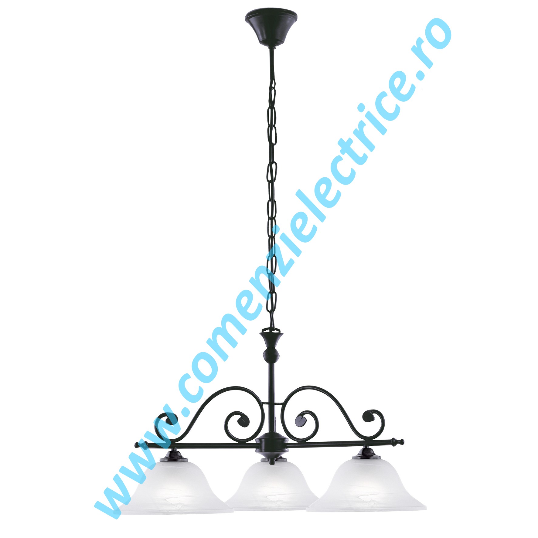Lustra Murcia 91005 negru E27 3x60W